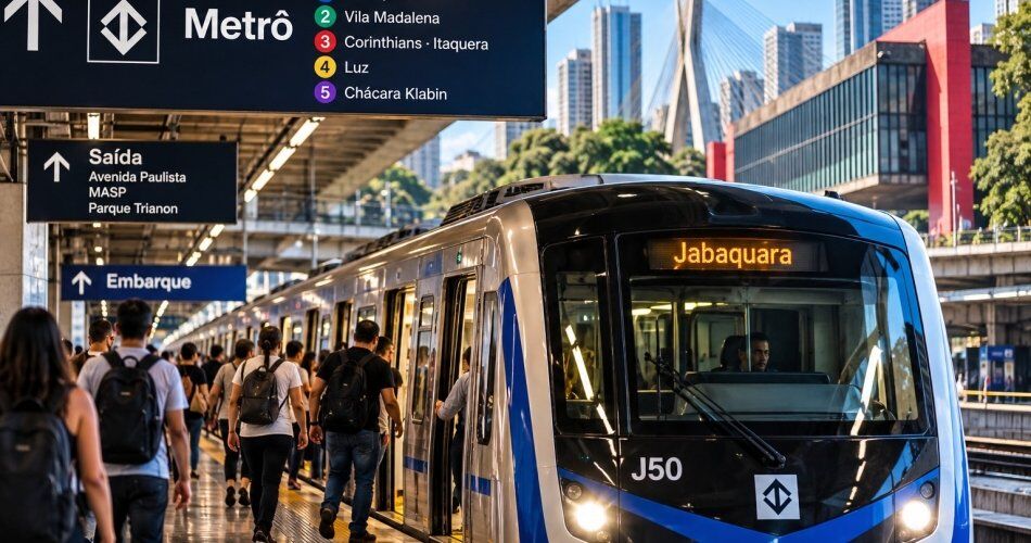 São Paulo de metrô: passeios para conhecer a cidade sem carro
