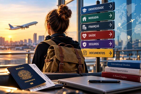 Vai estudar no exterior? O planejamento vai muito além da passagem
